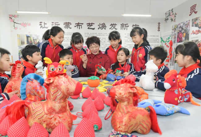 临沂：特色课堂传非遗