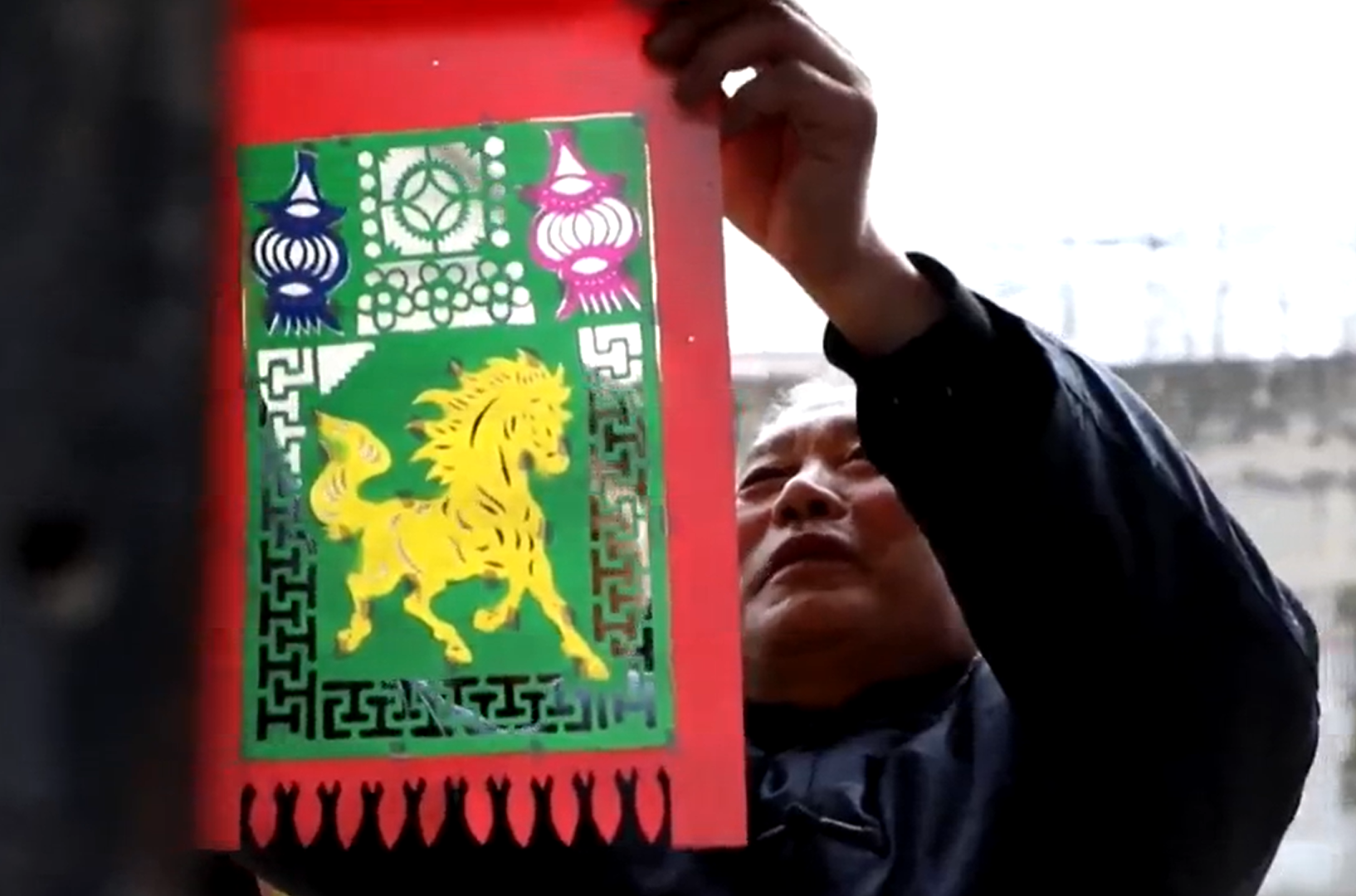 新春走基层 | 匠心守非遗 门笺迎新春