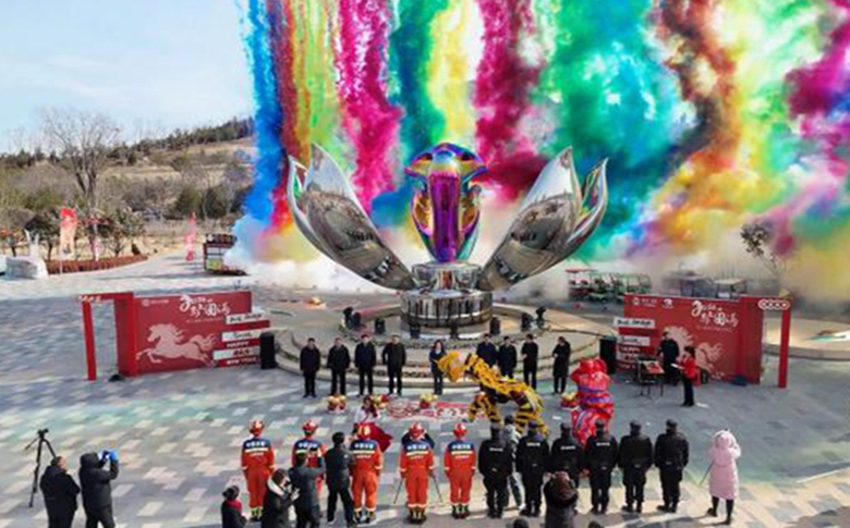 新春走基层丨兰陵文旅“马上”系列春节庙会嗨翻天